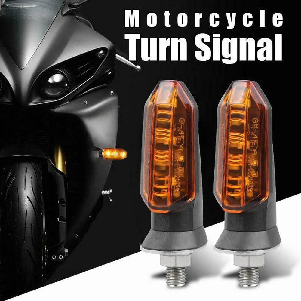 4pcs Motorcycle Turn Signal Indicator Blinker Lights LED Amber Lamps High Luminosity Lights Universal Dirt Bike Motorcycle Parts
4pcs Motorcycle Turn Signal Indicator Blinker Lights LED Amber Lamps High Luminosity Lights Universal Dirt Bike Motorcycle Parts