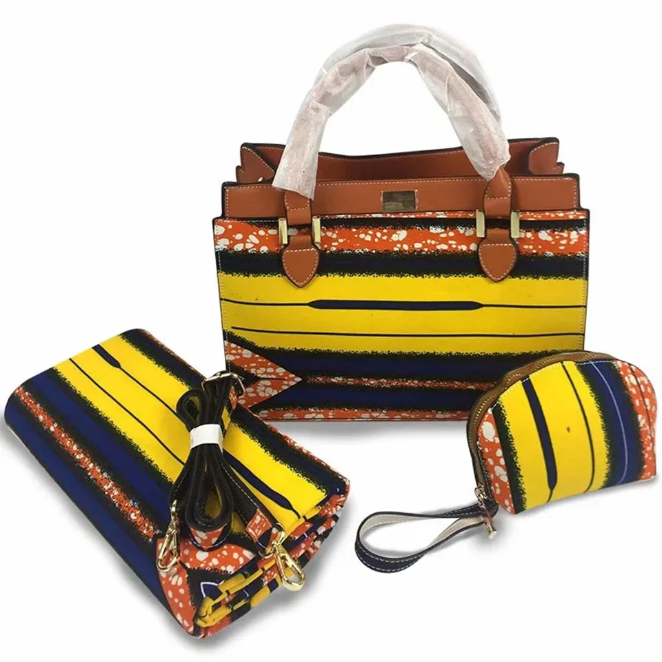 3pcs Set Ankara Handbag+ Clutch Bag+6 Yard African Wax Print ankara kitenge dress fabrics YB-42
3pcs Set Ankara Handbag+ Clutch Bag+6 Yard African Wax Print ankara kitenge dress fabrics YB-42