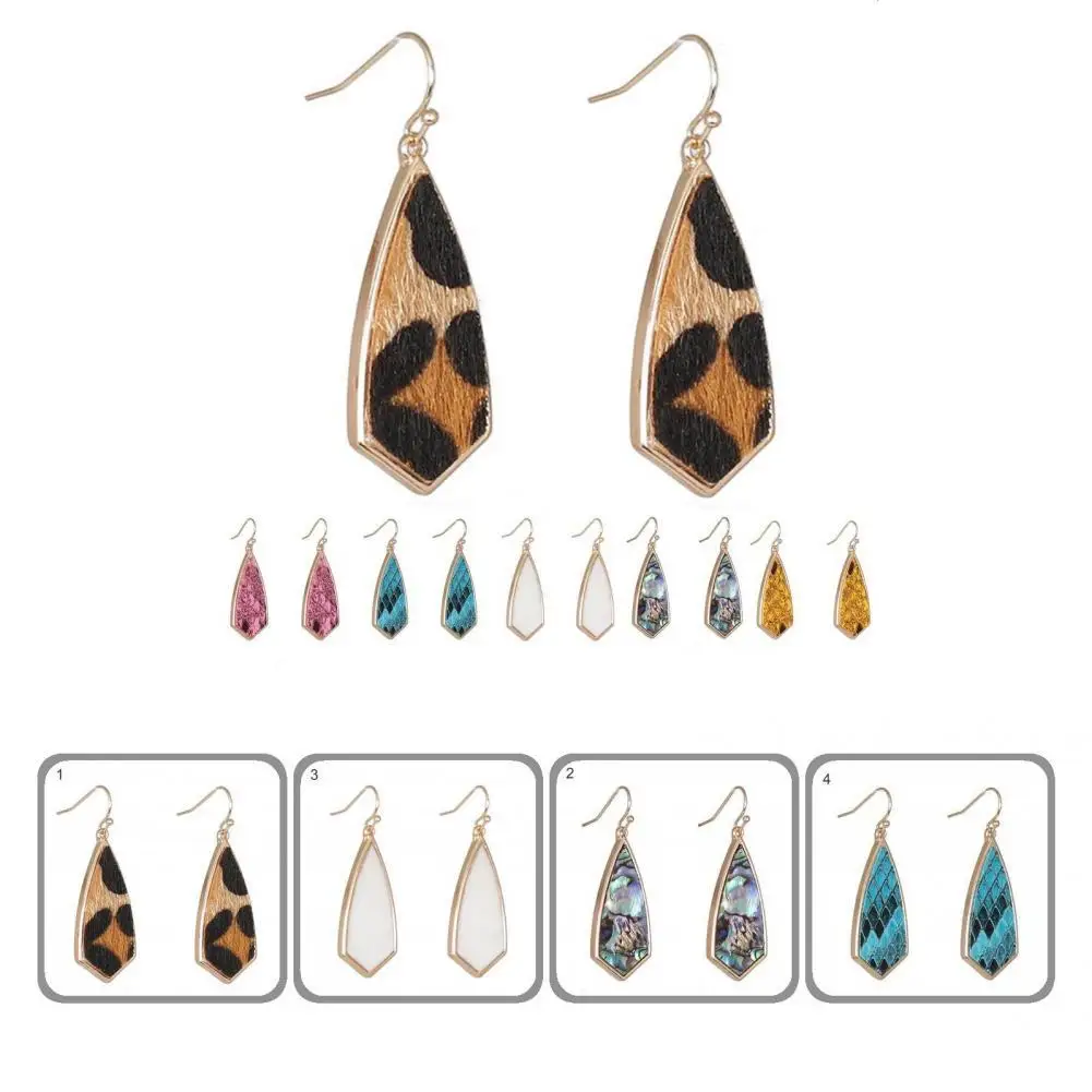 Fashion Dangle Earrings Fine Workmanship Safe Leopard Print Geometric Women Earrings Drop Earrings Earrings 1 Pair
Fashion Dangle Earrings Fine Workmanship Safe Leopard Print Geometric Women Earrings Drop Earrings Earrings 1 Pair