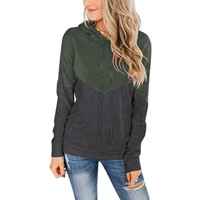 Zoulv 2021 Women Sweatshirt Fashion Street Contrast Color Patchwork Hoodie Casual Loose Long Sleeve Pullover Ladies Hooded Tops
Zoulv 2021 Women Sweatshirt Fashion Street Contrast Color Patchwork Hoodie Casual Loose Long Sleeve Pullover Ladies Hooded Tops