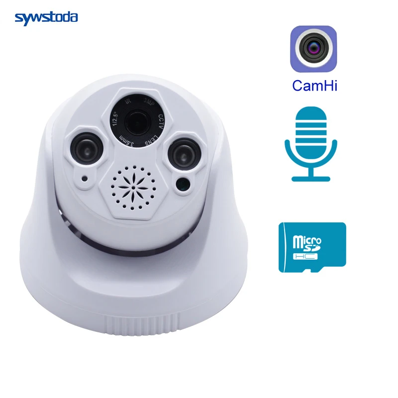 Wifi IP Came 1080P ONVIF Wireless Dome Indoor Camera 4.0MP Security Camera Two Way Audio TF Card Slot Night Vision P2P APP CamHi
Wifi IP Came 1080P ONVIF Wireless Dome Indoor Camera 4.0MP Security Camera Two Way Audio TF Card Slot Night Vision P2P APP CamHi