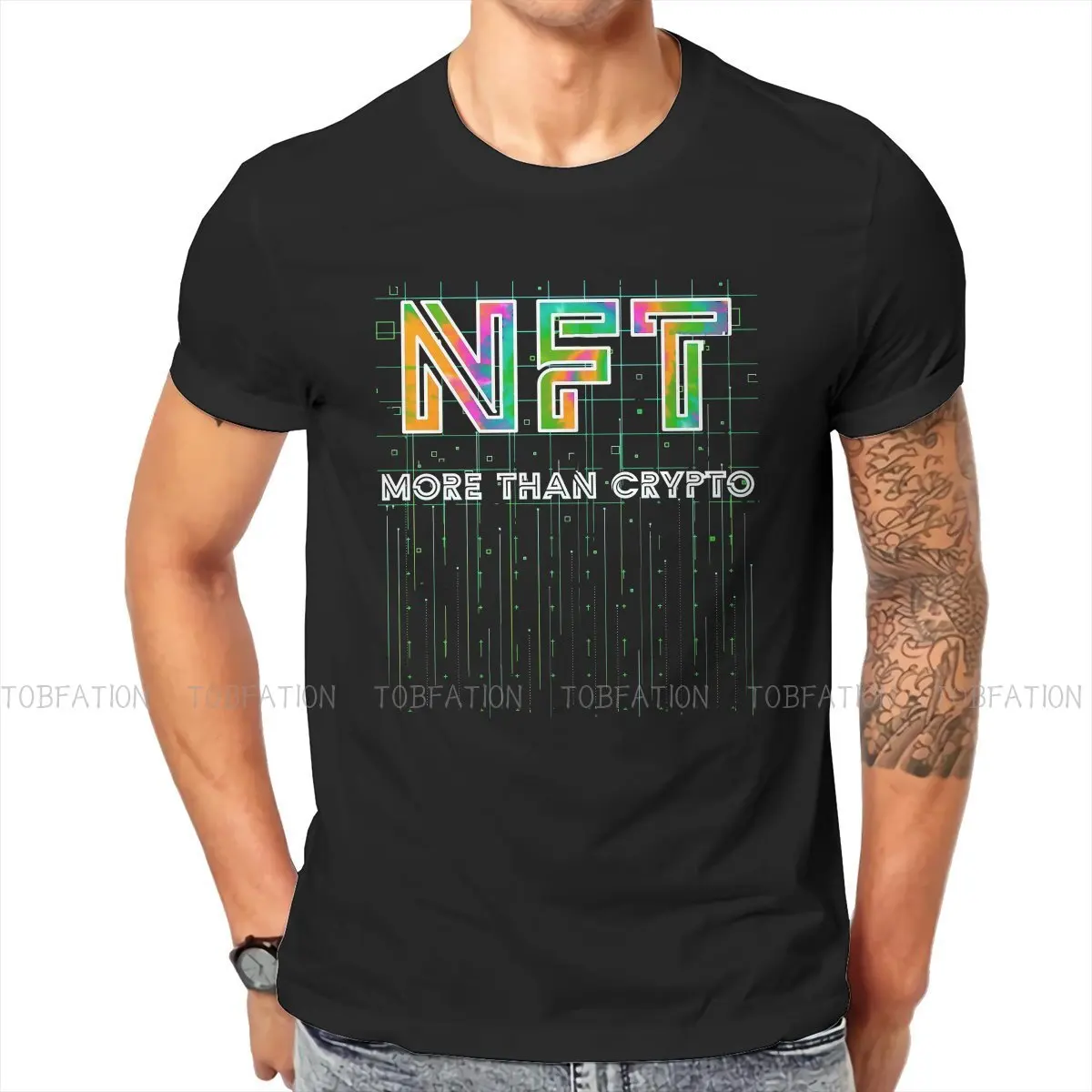 

NFT Non Fungible Token Blockchain 100% Cotton TShirts Colorful Distinctive Homme T Shirt New Trend Clothing Size S-6XL