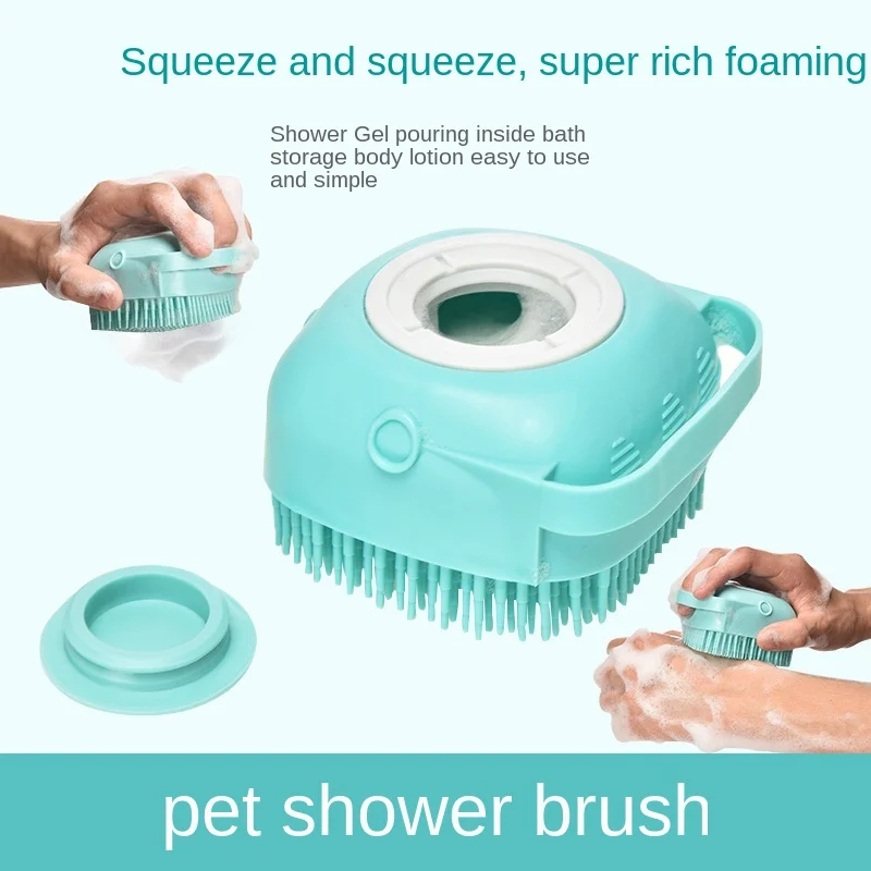 Pet Dog Bath Brush Comb Pet Massage Brush Soft Silicone Dogs Cats Grooming Cmob Dog Pet Supplies Shampoo Container Brush
Pet Dog Bath Brush Comb Pet Massage Brush Soft Silicone Dogs Cats Grooming Cmob Dog Pet Supplies Shampoo Container Brush