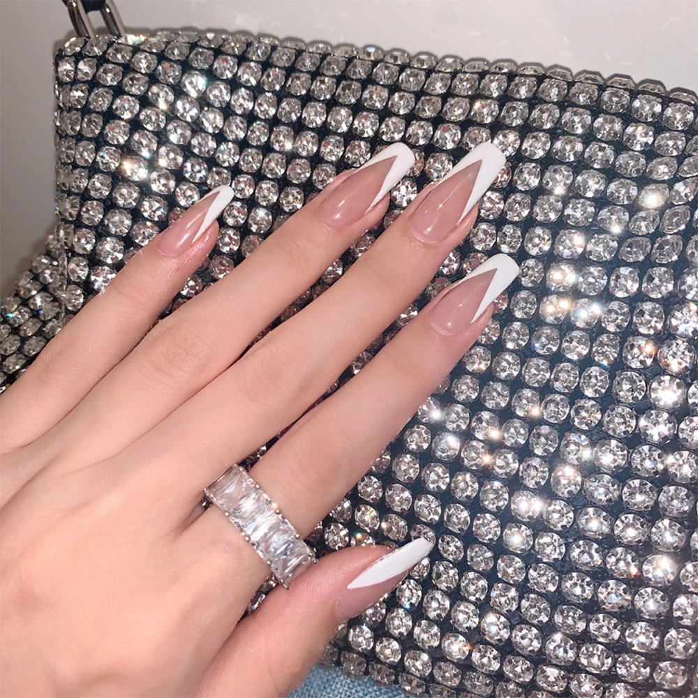 24pcs/Box Detachable Coffin Manicure Tool Artificial Ballerina False Nails Fake Nails Nail Tips Wearable
24pcs/Box Detachable Coffin Manicure Tool Artificial Ballerina False Nails Fake Nails Nail Tips Wearable