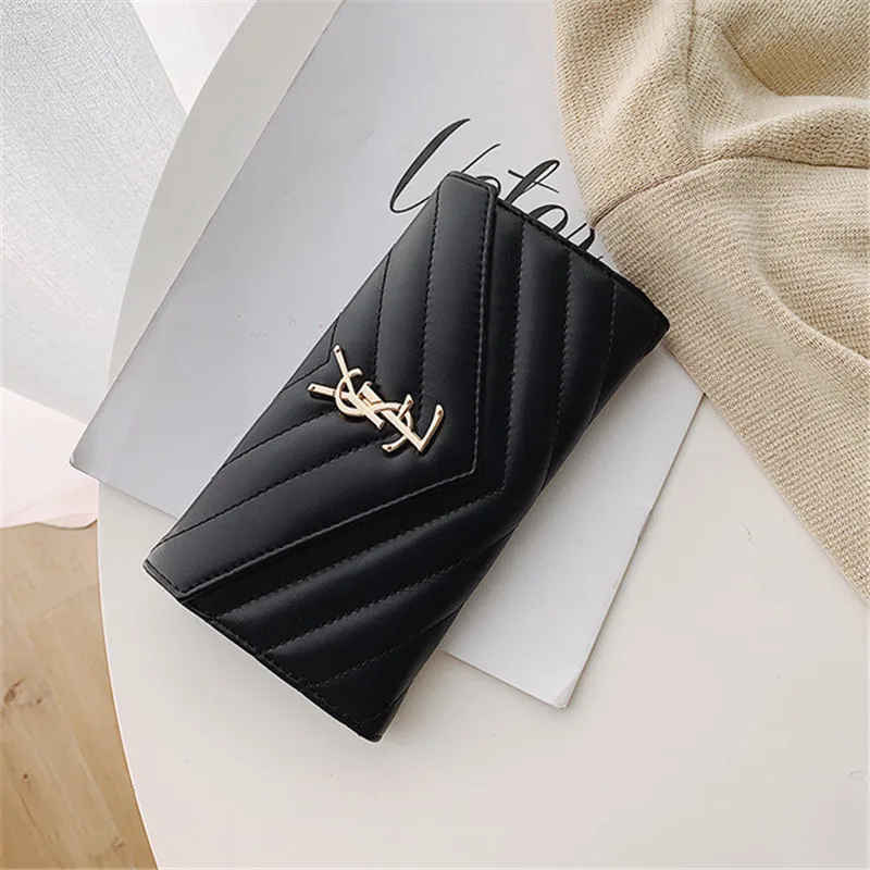 2021 Luxury Brand Women Wallets Fashion Long Leather Top Quality Card Holder Classic Female Purse Zipper Brand Wallet For Women
2021 Luxury Brand Women Wallets Fashion Long Leather Top Quality Card Holder Classic Female Purse Zipper Brand Wallet For Women