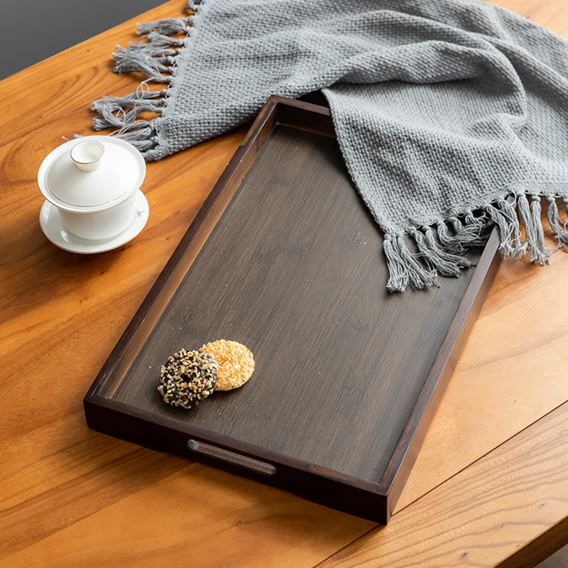 Creative Tea Tray Japanese Style Rectangle Household Serving Customizable Various Tray Decorative Plateau Decoratif Bamboo Tray
Creative Tea Tray Japanese Style Rectangle Household Serving Customizable Various Tray Decorative Plateau Decoratif Bamboo Tray
