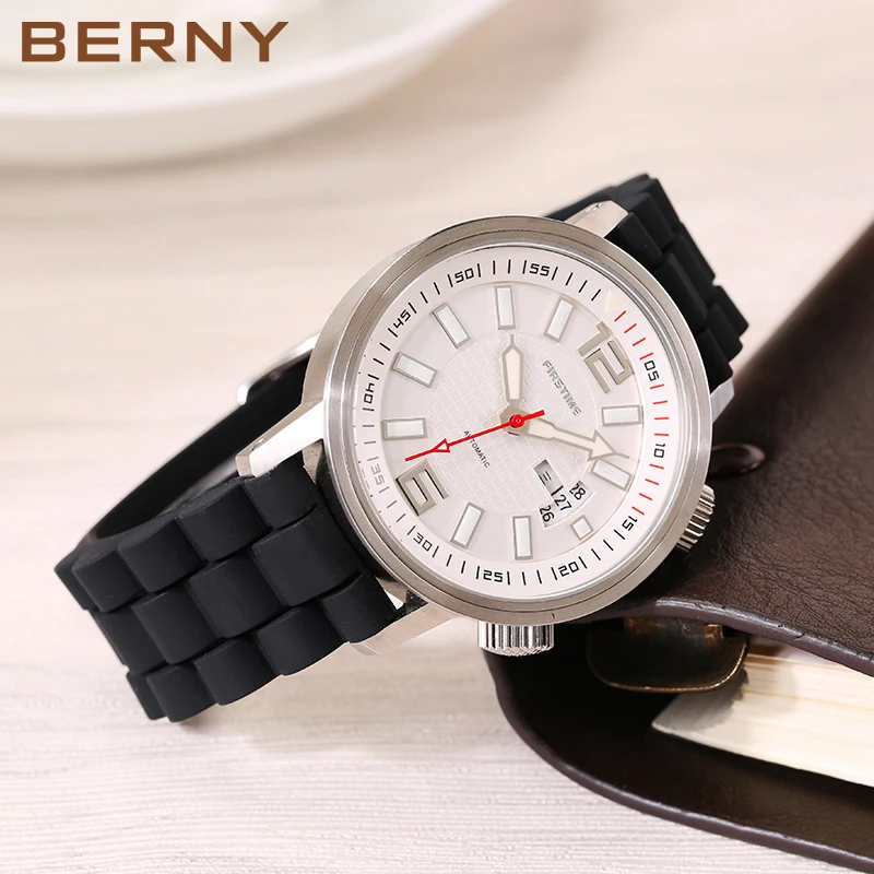 Men Automatic Watches Diving Mechanical Watch Sport Super Luminous Calendar Swim Sapphire Waterproof Wristwatch Christmas Gift
Men Automatic Watches Diving Mechanical Watch Sport Super Luminous Calendar Swim Sapphire Waterproof Wristwatch Christmas Gift