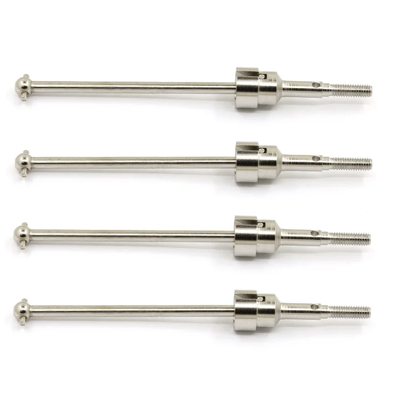 4Pcs Metal Universal Drive Shaft CVD Dog Bone for Wltoys 104001 1/10 RC Car Upgrade Parts Accessories
4Pcs Metal Universal Drive Shaft CVD Dog Bone for Wltoys 104001 1/10 RC Car Upgrade Parts Accessories