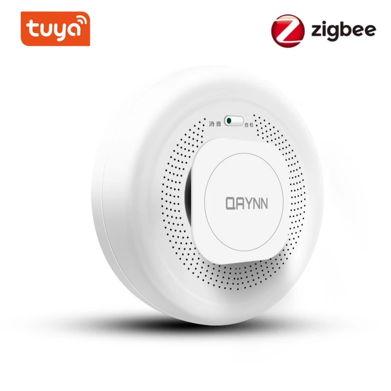 Tuya умный датчик дыма Zigbee датчик умная домашняя система охранной сигнализации умная жизнь приложение уведомления работа с Tuya Zigbee Hub
Tuya умный датчик дыма Zigbee датчик умная домашняя система охранной сигнализации умная жизнь приложение уведомления работа с Tuya Zigbee Hub