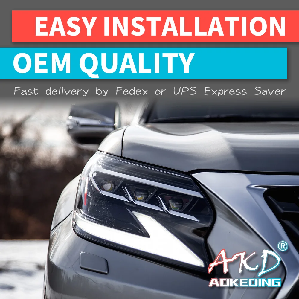 Car Styling Headlights for Lexus GX400 GX460 LED Headlight 2014-2020 Head Lamp DRL Signal Projector Lens Automotive Accessories
Car Styling Headlights for Lexus GX400 GX460 LED Headlight 2014-2020 Head Lamp DRL Signal Projector Lens Automotive Accessories