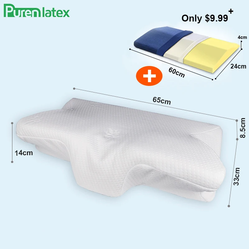 14cm 2 Pcs Contour Orthopedic Memory Foam Cervical Pillow And Waist Pillow Set For Side Protect Spine Back Sleepers
14cm 2 Pcs Contour Orthopedic Memory Foam Cervical Pillow And Waist Pillow Set For Side Protect Spine Back Sleepers