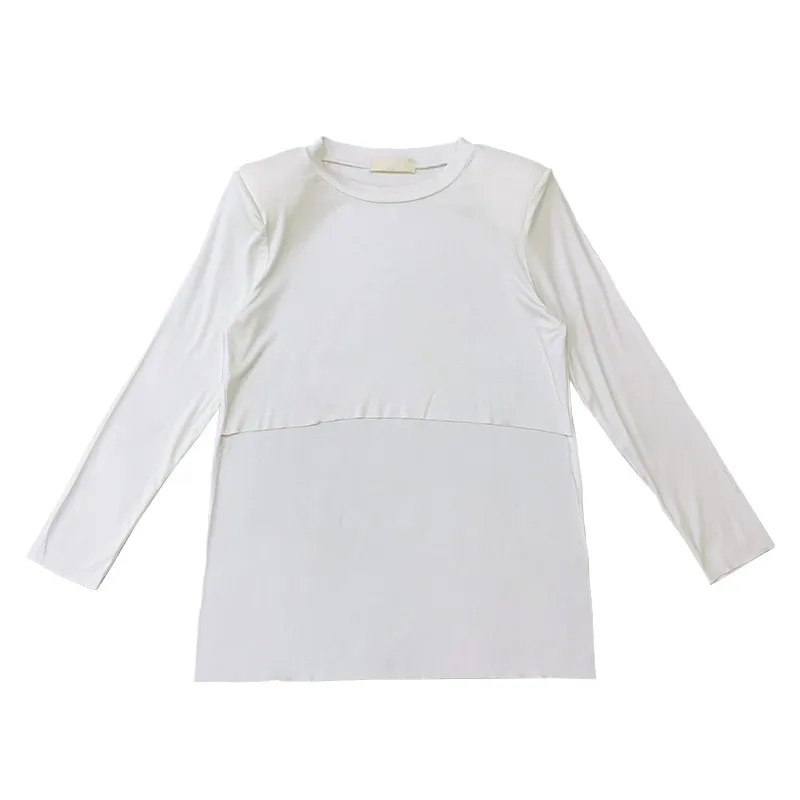 Girls T-shirt bottoming shirt 2021 spring new Korean style girl shoulder pad design irregular top
Girls T-shirt bottoming shirt 2021 spring new Korean style girl shoulder pad design irregular top