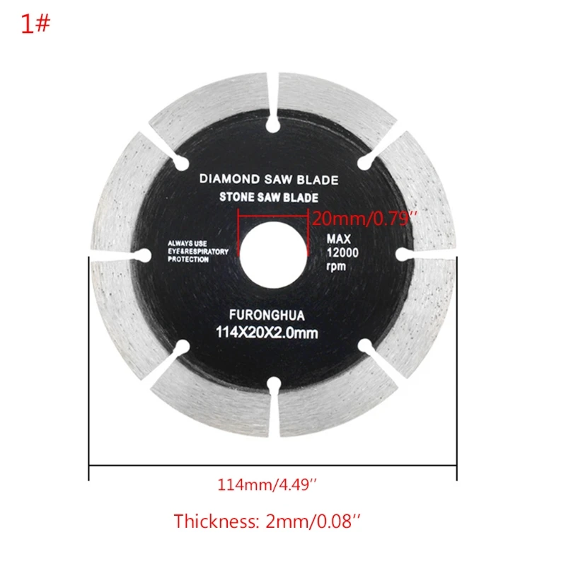 Diamond Vitrified Grinding Saw Blade Disc Porcelain Tile Ceramic Granite Marble 28GF
Diamond Vitrified Grinding Saw Blade Disc Porcelain Tile Ceramic Granite Marble 28GF