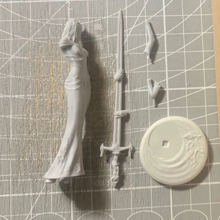 75mm,1/24 Resin Figures Lady of The Lake Female Vampire Unassembled and Unpainted Kit
75mm,1/24 Resin Figures Lady of The Lake Female Vampire Unassembled and Unpainted Kit