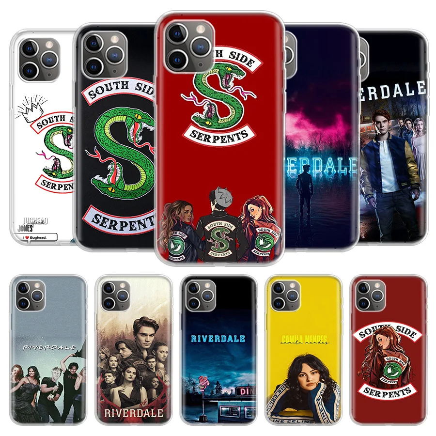TV Riverdale Print Cover Phone Case For iPhone 13 12 11 Pro 7 6 X 8 6S Plus XS MAX + XR Mini SE 5S Coque Shell Capa Fundas
TV Riverdale Print Cover Phone Case For iPhone 13 12 11 Pro 7 6 X 8 6S Plus XS MAX + XR Mini SE 5S Coque Shell Capa Fundas