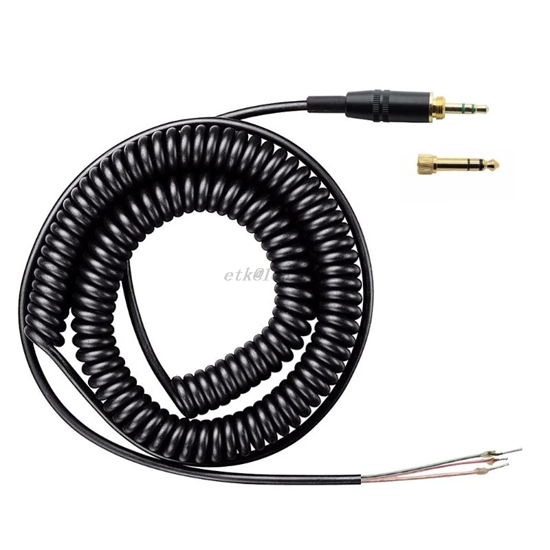 Cable de Audio de repuesto DJ con adaptador para ATH-M50 ATH-M50s para MDR-7506 7509 V6 V600 V700 V900 7506 auriculares
Cable de Audio de repuesto DJ con adaptador para ATH-M50 ATH-M50s para MDR-7506 7509 V6 V600 V700 V900 7506 auriculares