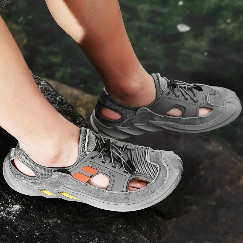Sandals For Men Sandali Da Uomo Beach Sandals For Men Sandles Sandalias Transpirables Couple Wear Slippers Rubber Summer Leather
Sandals For Men Sandali Da Uomo Beach Sandals For Men Sandles Sandalias Transpirables Couple Wear Slippers Rubber Summer Leather