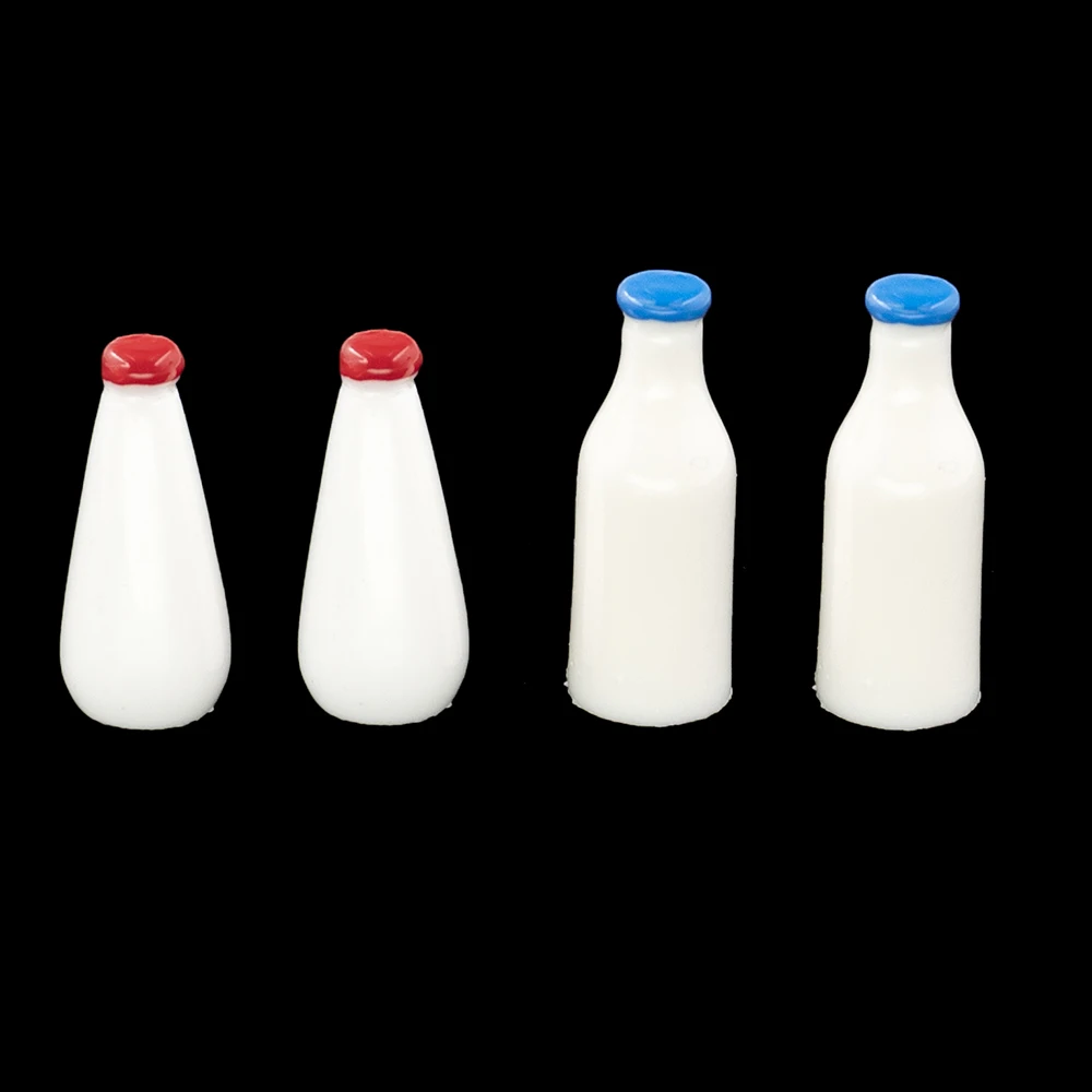 4Pcs 1/12 Dollhouse Miniature Accessories Mini Resin Milk Bottle Simulation Food Drink Model Toys for Doll House Decoration
4Pcs 1/12 Dollhouse Miniature Accessories Mini Resin Milk Bottle Simulation Food Drink Model Toys for Doll House Decoration