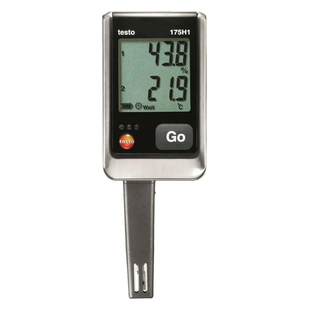 testo 175 H1 digital temperature humidity data logger with dual channels, digital thermo hygrometer with USB testo 0572 1754
testo 175 H1 digital temperature humidity data logger with dual channels, digital thermo hygrometer with USB testo 0572 1754