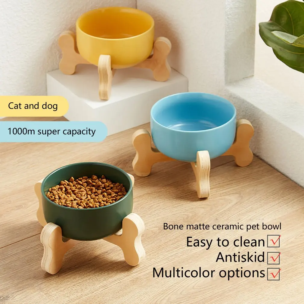Ceramic Dog Bowl Extra Large Anti-overturning Dog Food Bowl Flat Bottom Suitable For Medium And Large Dogs 
Ceramic Dog Bowl Extra Large Anti-overturning Dog Food Bowl Flat Bottom Suitable For Medium And Large Dogs