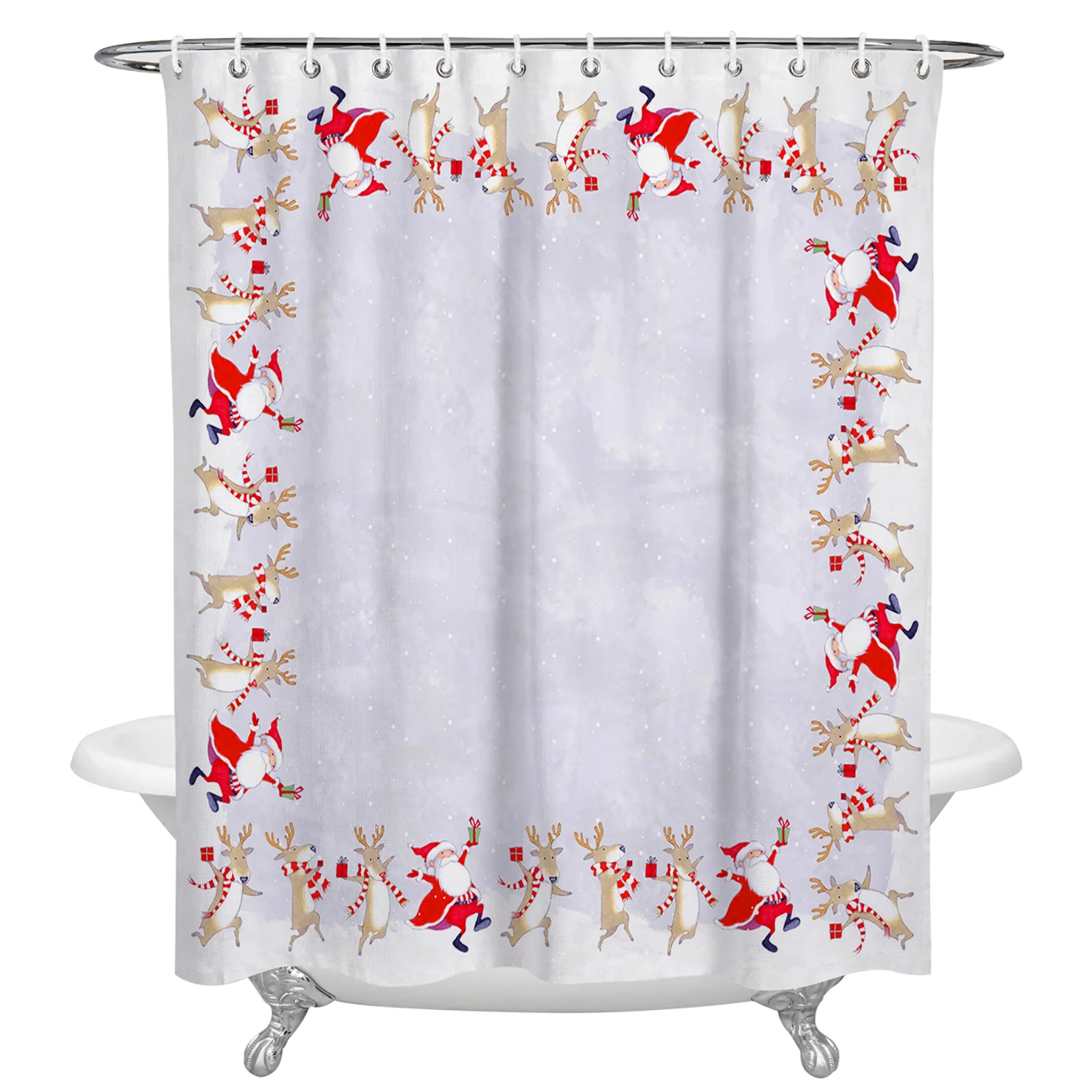 Christmas Elk Illustration Waterproof Shower Curtains Christmas Bathroom Decor Curtain Home Decor Curtain for Bathroom
Christmas Elk Illustration Waterproof Shower Curtains Christmas Bathroom Decor Curtain Home Decor Curtain for Bathroom