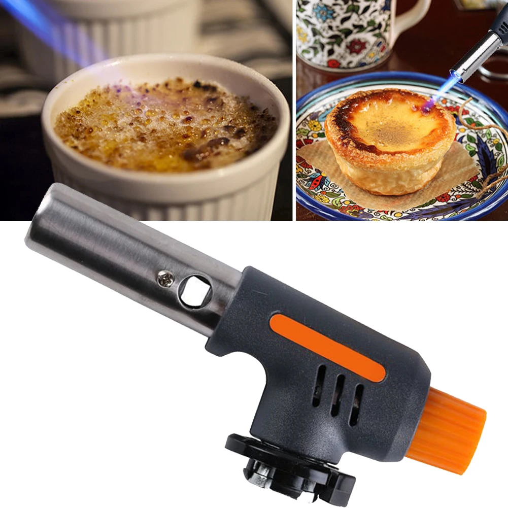 Automatic Flame Gun Gas Torch Flamethrower Butane Burner Ignition Adjustable Flame with Safety Lock for BBQ Camping Hiking Tool
Automatic Flame Gun Gas Torch Flamethrower Butane Burner Ignition Adjustable Flame with Safety Lock for BBQ Camping Hiking Tool