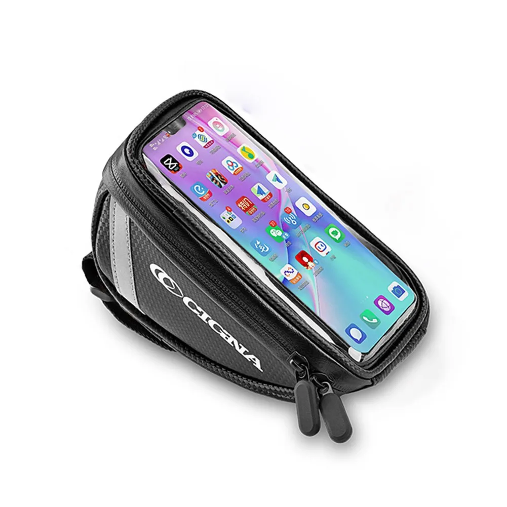 MTB Bicycle Bag Front Beam Touch Screen Below 6.5in Mobile Phone Bag Mountain Bike PU Waterproof Zipper Pouch Cycling Accessory
MTB Bicycle Bag Front Beam Touch Screen Below 6.5in Mobile Phone Bag Mountain Bike PU Waterproof Zipper Pouch Cycling Accessory