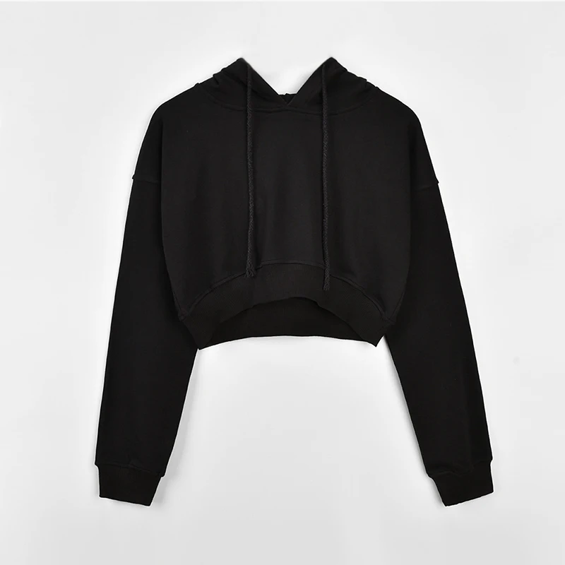 Solid Gray Hooded Crop Top Women's Sweatshirt Long Sleeve Lace Up Women Hoodies Sexy 2021 Autumn Fashion Female Clothes
Solid Gray Hooded Crop Top Women's Sweatshirt Long Sleeve Lace Up Women Hoodies Sexy 2021 Autumn Fashion Female Clothes