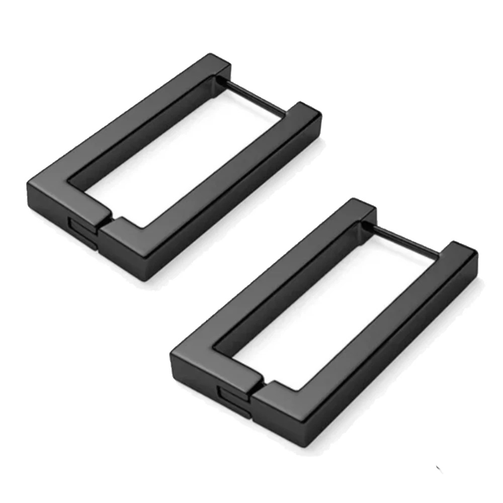 Minimalist Square Hoop Earrings for Women Black White Color Stainless Steel Rectangle Ear Jewelry Chic Simple Geometric Jewelry
Minimalist Square Hoop Earrings for Women Black White Color Stainless Steel Rectangle Ear Jewelry Chic Simple Geometric Jewelry
