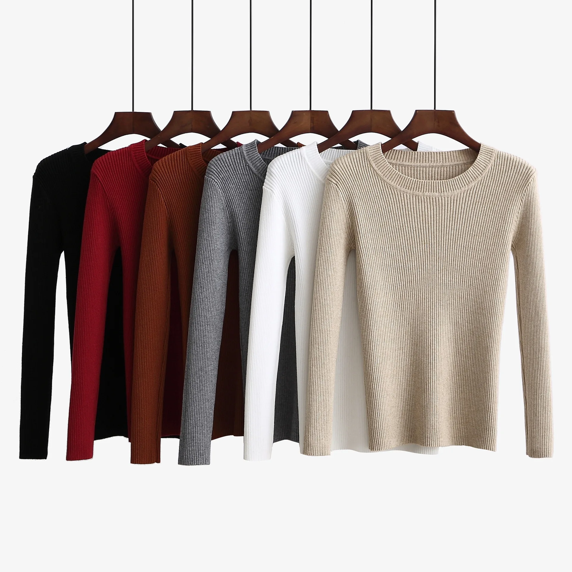 Sweater Women Autumn Winter New Solid Color Base Wool Sweater Long Sleeve O Neck Fashion Loose Harajuku Slim Pullovers Tops
Sweater Women Autumn Winter New Solid Color Base Wool Sweater Long Sleeve O Neck Fashion Loose Harajuku Slim Pullovers Tops