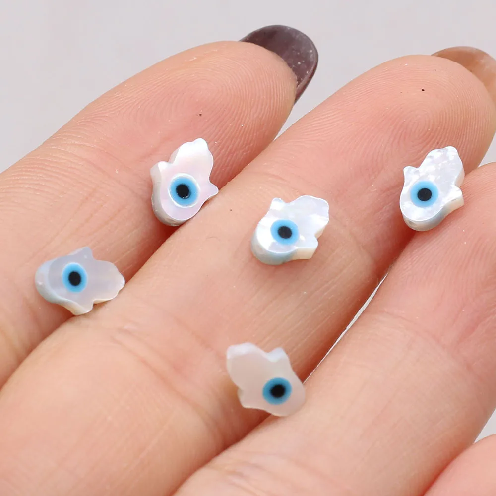 Natural Freshwater White Shells Hand-shaped Eyes Beads Handmade Crafts DIY Necklace Bracelet Jewelry Accessories Gift Making
Natural Freshwater White Shells Hand-shaped Eyes Beads Handmade Crafts DIY Necklace Bracelet Jewelry Accessories Gift Making