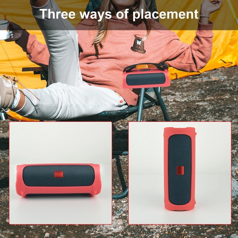 Protective Case Silicone Carrying Cover For J-B-L Clip 5 Speaker Bluetooth Silicone Case Carrying Case 
Protective Case Silicone Carrying Cover For J-B-L Clip 5 Speaker Bluetooth Silicone Case Carrying Case