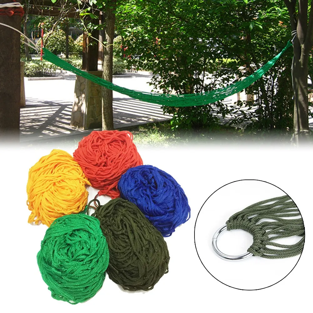 Portable Garden Camping Ham-mock Lightweight Hang Bed Outdoor Travel Swing Max Load 200KG With Two Fixed Tie Ropes Outdoor Sport
Portable Garden Camping Ham-mock Lightweight Hang Bed Outdoor Travel Swing Max Load 200KG With Two Fixed Tie Ropes Outdoor Sport