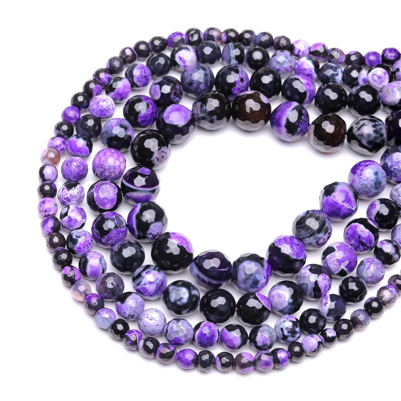 Бусины ограненные фиолетовые из камня Агата, 6/8/10 мм
Бусины ограненные фиолетовые из камня Агата, 6/8/10 мм