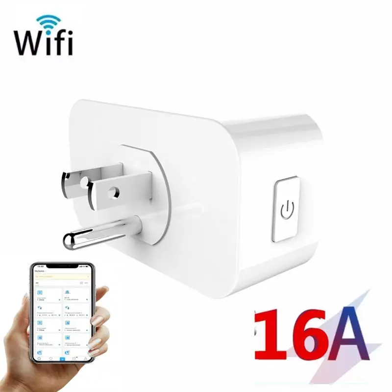 Smart Socket Wifi Mobile Phone Timer Switch Socket Remote Control Smart Home U.S Plug Smart Home Support Support Dropshipping
Smart Socket Wifi Mobile Phone Timer Switch Socket Remote Control Smart Home U.S Plug Smart Home Support Support Dropshipping