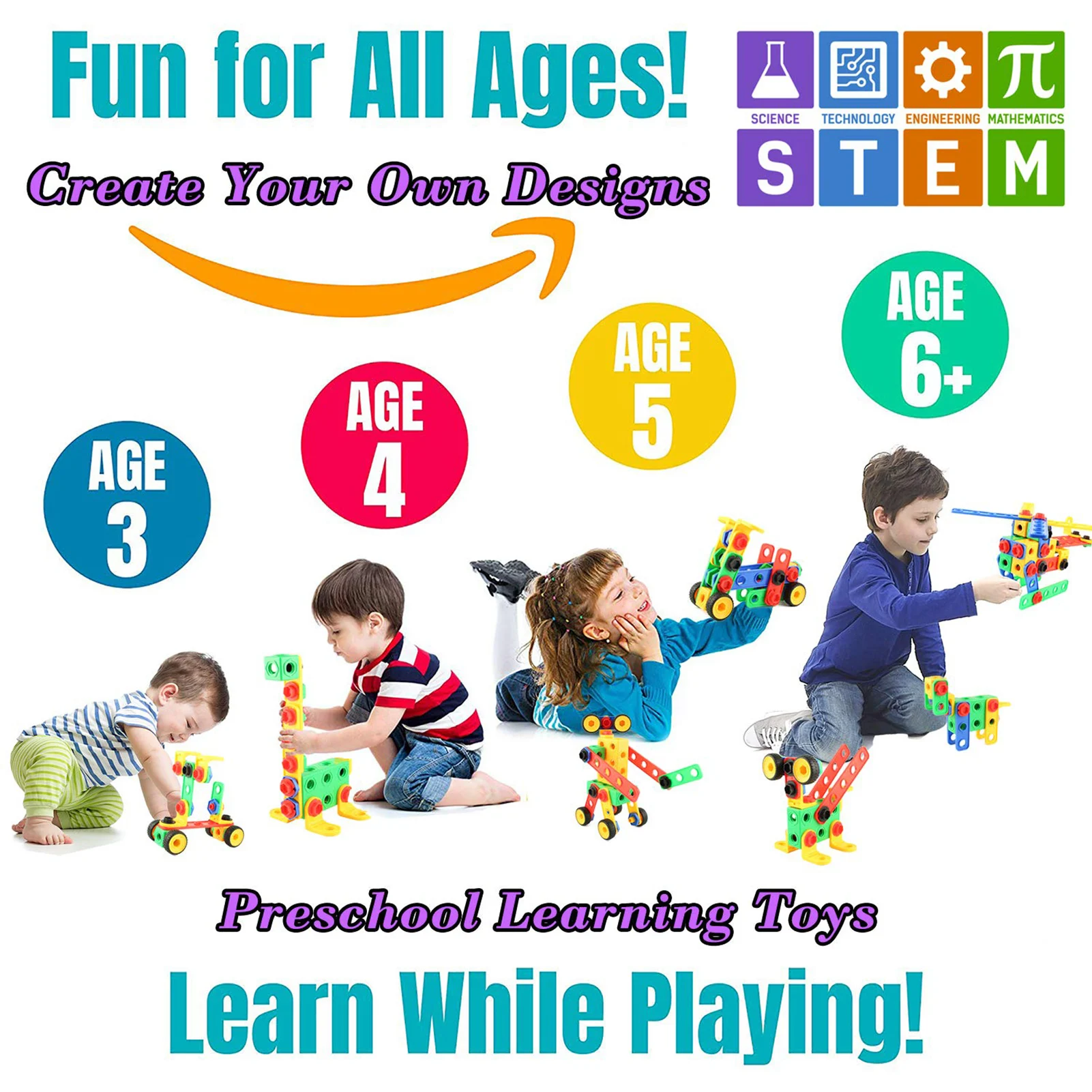 Montessori Educational Toys Fun Building Blocks Toys For Children Assemble Aircraft Robot Model Puzzle Toy For Kids Boys Gift
Montessori Educational Toys Fun Building Blocks Toys For Children Assemble Aircraft Robot Model Puzzle Toy For Kids Boys Gift