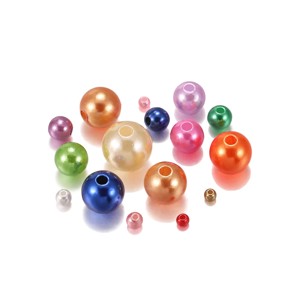360pcs/bag 3-12mm Mixed Size Acrylic Round Imitation Pearl Beads With Hole Plastic Bead For DIY Jewelry Making Accessories
360pcs/bag 3-12mm Mixed Size Acrylic Round Imitation Pearl Beads With Hole Plastic Bead For DIY Jewelry Making Accessories