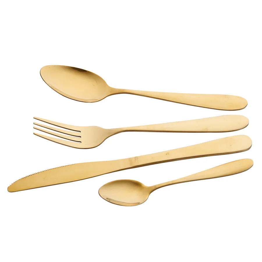Gold Spoon Knife Set Gold Cutlery Knives Sets Wedding Tableware Forks Knives Spoons Silverware Travel Cutlery Set Dropshipping
Gold Spoon Knife Set Gold Cutlery Knives Sets Wedding Tableware Forks Knives Spoons Silverware Travel Cutlery Set Dropshipping