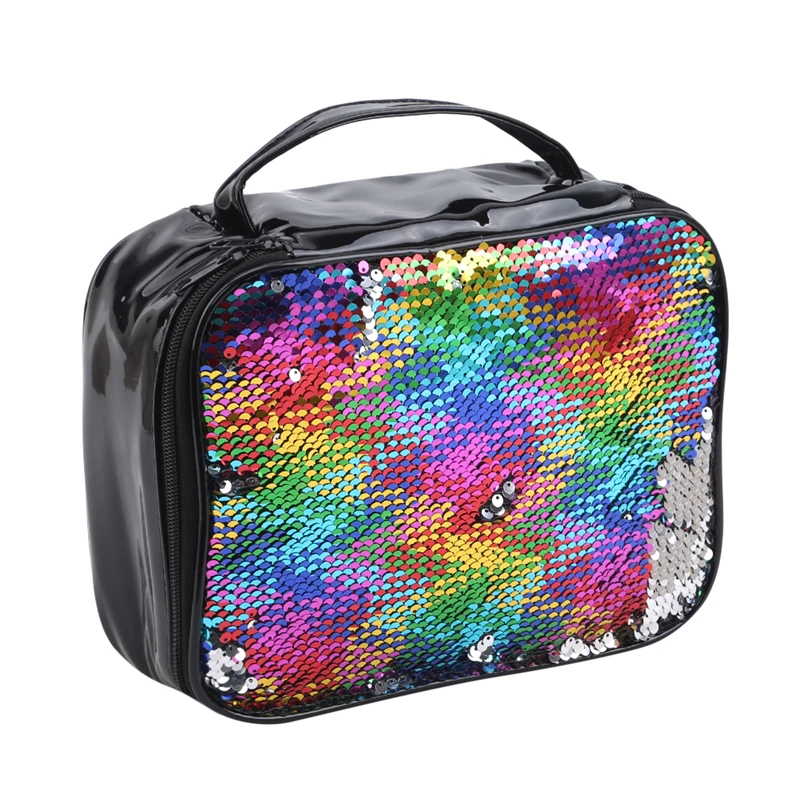 Fashion Sequin Lunch Bag Cute Picnic Food Drink Organizer High Quality Thermal Cooler Dinner Container Portable Insulated Bag
Fashion Sequin Lunch Bag Cute Picnic Food Drink Organizer High Quality Thermal Cooler Dinner Container Portable Insulated Bag
