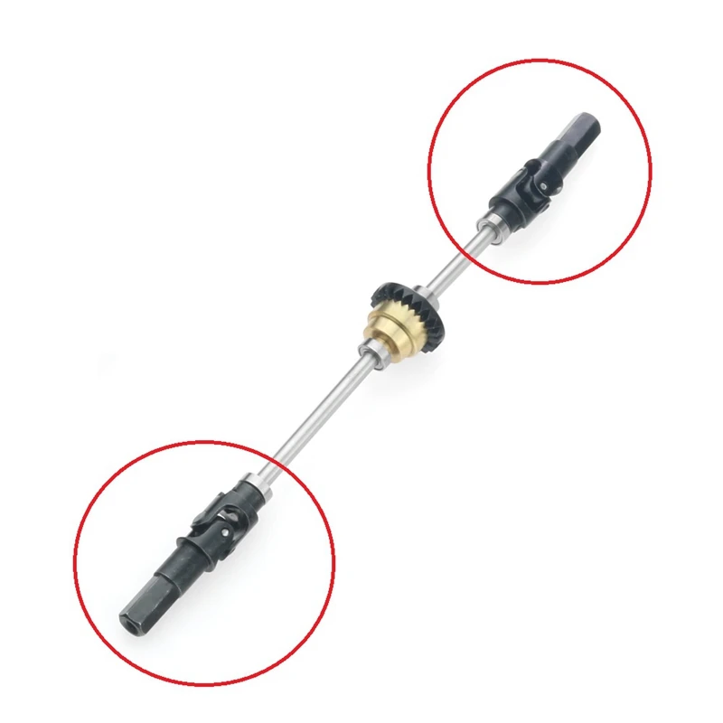 2Pcs Metal Universal Steering Joint Drive Shaft for WPL C14 C24 C34 B24 B36 MN D90 D91 MN99S RC Car Parts Accessories
2Pcs Metal Universal Steering Joint Drive Shaft for WPL C14 C24 C34 B24 B36 MN D90 D91 MN99S RC Car Parts Accessories