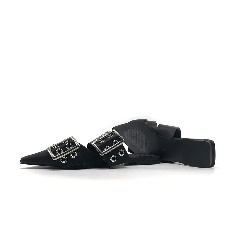 2021 new fashion flat shoes women's popular rivet fashion sandals women's shoes