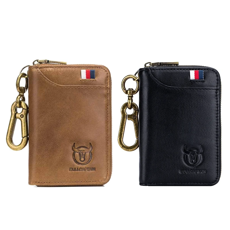 Bullcaptain Leather Men&Women Key Wallet Unisex Rfid Blocking Business Key Case Fashion Card Holder Coin Purse Key Case
Bullcaptain Leather Men&Women Key Wallet Unisex Rfid Blocking Business Key Case Fashion Card Holder Coin Purse Key Case