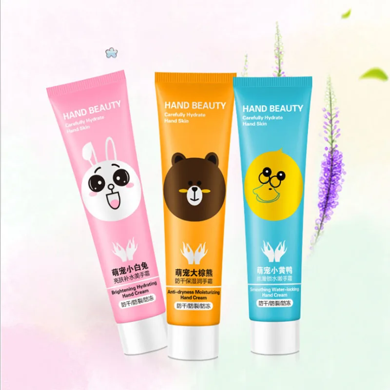 Cute Moisturizing Hand Cream Improve Dryness Anti Chapping Whitening Skin Care Beauty Brigthen Hydrate 1 Pcs
Cute Moisturizing Hand Cream Improve Dryness Anti Chapping Whitening Skin Care Beauty Brigthen Hydrate 1 Pcs