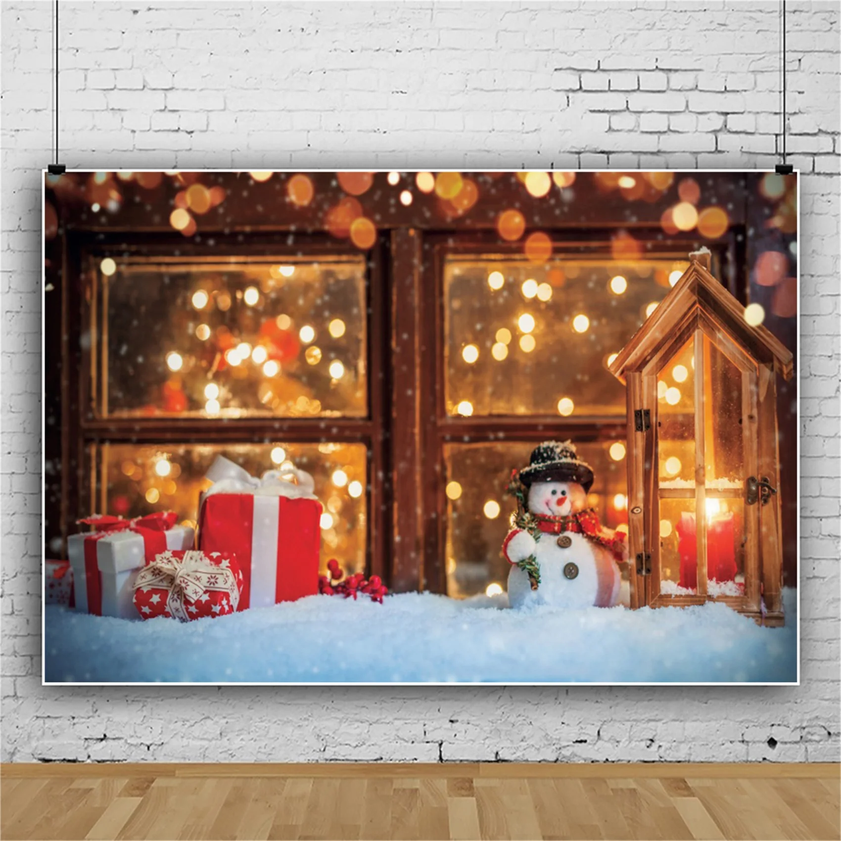 Winter Backdrops Snow Snowman Wood Window Sill Fantasy Polka Dots Gift Baby Photozone Photographic Background For Photo Studio
Winter Backdrops Snow Snowman Wood Window Sill Fantasy Polka Dots Gift Baby Photozone Photographic Background For Photo Studio