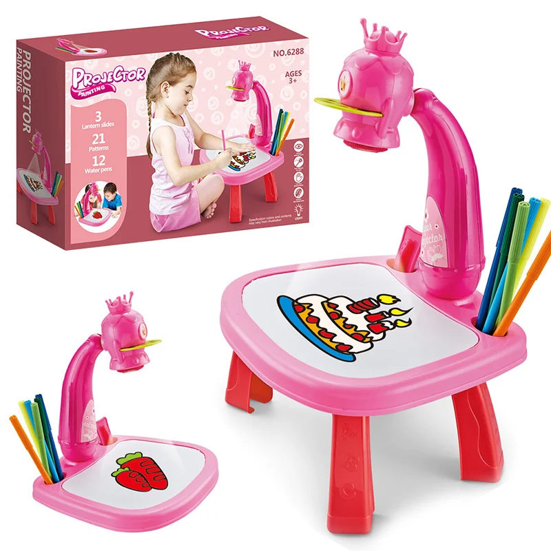 Children Led Projector Art Drawing Table Toys Kids Painting Board Desk Arts And Crafts Projection Montessori Learning Juguetes
Children Led Projector Art Drawing Table Toys Kids Painting Board Desk Arts And Crafts Projection Montessori Learning Juguetes