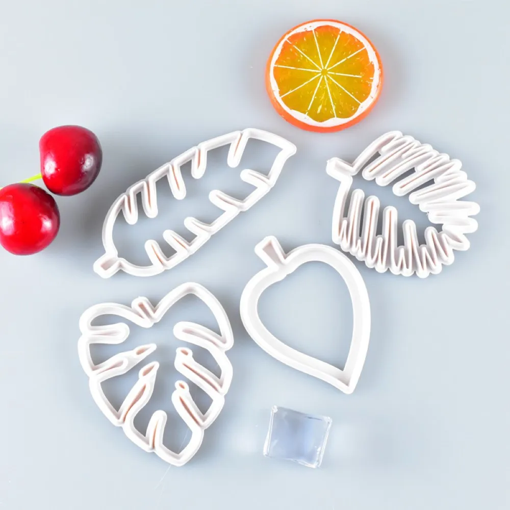4Pcs Leaf Cookie Cutter Mold Jungle Cookie Mold Biscuit Cutter Fondant Cake Decorating Mold Diy Baking Mold Kitchen Tools
4Pcs Leaf Cookie Cutter Mold Jungle Cookie Mold Biscuit Cutter Fondant Cake Decorating Mold Diy Baking Mold Kitchen Tools