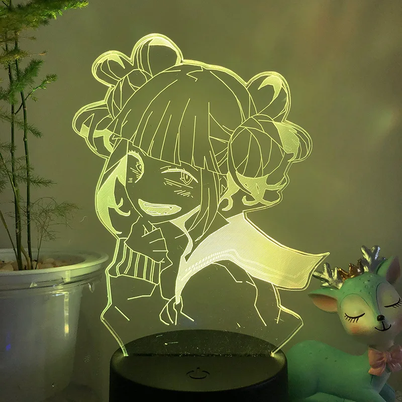 3D Lamp My Hero Academia Anime Cosplay Himiko Toga Bedroom Decor Child Kids Birthday Gift Manga Kocho Kanae Night Light
3D Lamp My Hero Academia Anime Cosplay Himiko Toga Bedroom Decor Child Kids Birthday Gift Manga Kocho Kanae Night Light