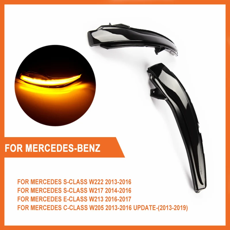 A Pair Car Side Mirror Sequential Blinker Turn Signal Lights For Mercedes C E S GLC Class Dynamic LED Rearview Mirror Indicator
A Pair Car Side Mirror Sequential Blinker Turn Signal Lights For Mercedes C E S GLC Class Dynamic LED Rearview Mirror Indicator