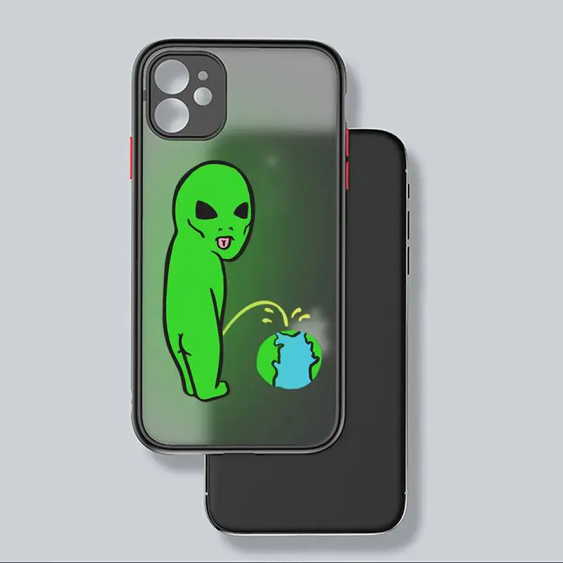 Alien space Phone Case For iphone 12 11 8 7 plus mini x xs xr pro max matte transparent cover
Alien space Phone Case For iphone 12 11 8 7 plus mini x xs xr pro max matte transparent cover