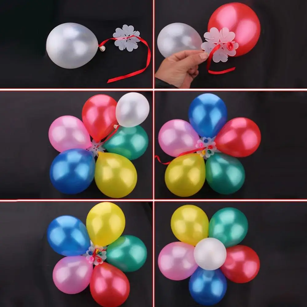 Hot Sales 10Pcs Plastic Plum Blossom Shaped Balloon Clips Wedding Birthday Party Supplies
Hot Sales 10Pcs Plastic Plum Blossom Shaped Balloon Clips Wedding Birthday Party Supplies